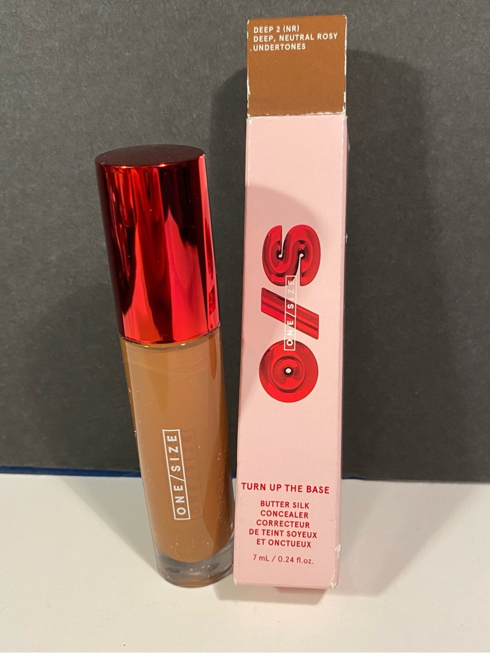 One Size Turn Up The Base Butter Silk Concealer Deep 2 (NR) 0.24 oz